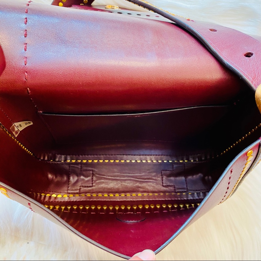 Tory Burch Sawyer Studded Bag EUC - Picture 10 of 10